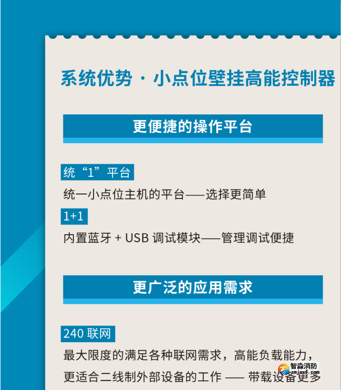 海灣消防小點位壁掛高能控制器速遞