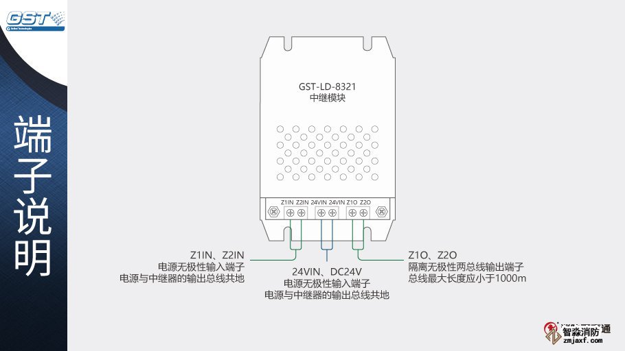 海灣8321模塊端子說明